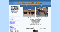 Desktop Screenshot of downingtownbike.com